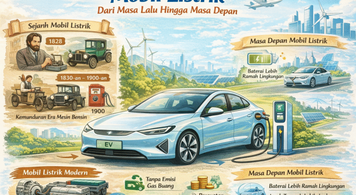 Mobil Listrik, Teknologi Masa Depan yang Berakar dari Sejarah Panjang