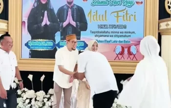 Suasana Penuh Khidmat Warnai Sholat Id di Pagar Alam, Wawako Bertha Serukan Semangat Kebersamaan dan Ukhuwah Islamiyah