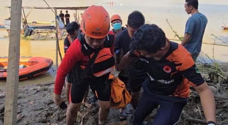 Tim Gabungan Temukan Korban Tenggelam di Sungai Musi Sekayu, Dievakuasi Empat Kilometer dari Lokasi Awal