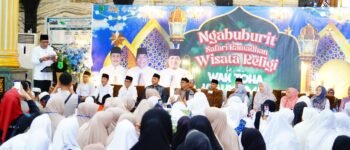 Ngabuburit Penuh Makna di Masjid Raya Abdul Kadim, M Toha Tohet Hadirkan Bazar, Lomba, dan Santunan Sosial