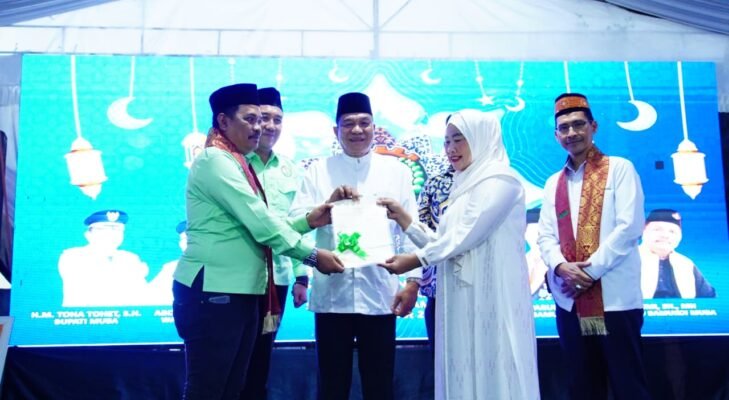 Momentum Tarhib Ramadhan, Bupati Toha Tohet Tegaskan Dukungan Pelestarian Budaya dan Kepedulian Sosial di Sungai Lilin