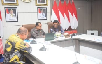 Sekda Edward Candra Koordinasikan Program Kerja Tim Percepatan Pembangunan Flyover di Kabupaten Muara Enim
