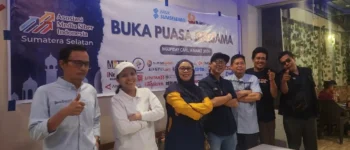 AMSI Sumsel Perkuat Soliditas Organisasi Lewat Buka Bersama dan Diskusi Perkembangan Media Siber di Palembang