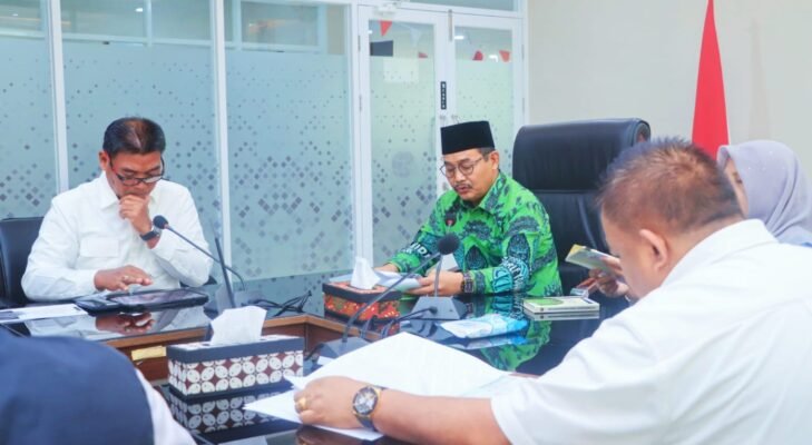 Wabup Kyai Abdur Rohman Husen Bahas Tata Batas dan Redistribusi TORA Bersama Kementerian ATR/BPN