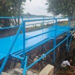 Tingkatkan Akses Infrastruktur Desa, Polres Muba dan PT PN Gotong Royong Bangun Jembatan di Tanjung Agung Barat