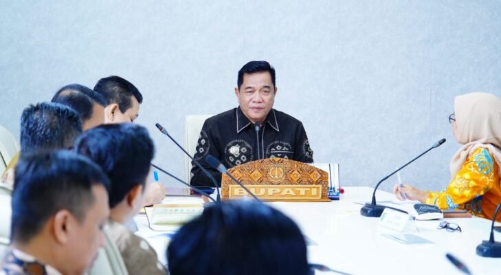 Bupati Toha Tohet Terima Exit Meeting Pemeriksaan Interim LKPD 2025 dari Badan Pemeriksa Keuangan Sumsel