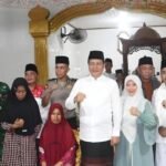Bupati Muara Enim Edison Ajak Warga Perkuat Kebersamaan saat Safari Ramadan di Masjid Jami Darussalam Desa Sugihan