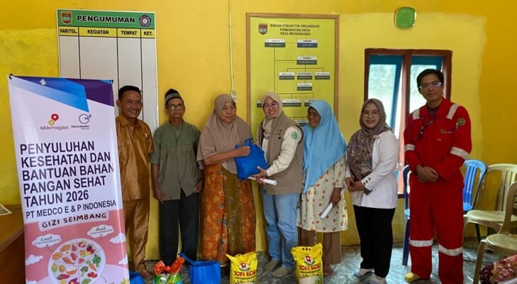 Peduli Kesehatan Masyarakat di Bulan Ramadan, Medco E&P Indonesia Edukasi Pola Hidup Sehat dan Bagikan 375 Paket Pangan Bergizi