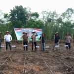 Kolaborasi Lintas Sektor di Muba, Polsek Lais Inisiasi Penanaman Jagung Kuartal II untuk Ketahanan Pangan