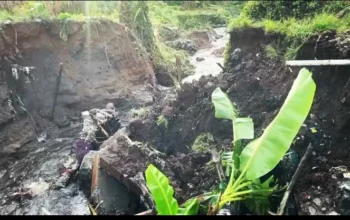 Bencana Infrastruktur di Dempo Utara, Siring Ayik Ambruk Akibat Hujan Lebat, Ribuan Warga Terancam Krisis Air