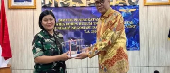 Ketua Umum DePA-RI Bekali Perwira TNI AU Ilmu Negosiasi dan Mediasi, Soroti Tantangan Era Rule of Algorithm
