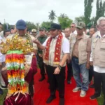 Wabup Musi Rawas H. Suprayitno Sambut Kehadiran Wamentan Sudaryono pada Pengukuhan Pengurus DPD HKTI Sumsel di OKU Timur