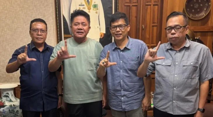 Suparman Romans Sebut Pelantikan Langsung oleh Gubernur Herman Deru Jadi Kehormatan Besar bagi FKS4 Sumsel