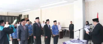 Pelantikan 11 Pejabat di Pagar Alam, Sekda Tegaskan Jabatan Adalah Amanah dan Tanggung Jawab Besar