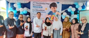 Peringati Hari Kesadaran Autisme Sedunia, PT Tirta Sriwijaya Maju (Perseroda) Gelar Aksi Sosial di SLB Autis Talang Kelapa
