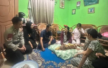 Polisi Berhati Mulia, Bripda Muhammad Kadafi Hadir Bantu Keluarga Bayi Keyvano