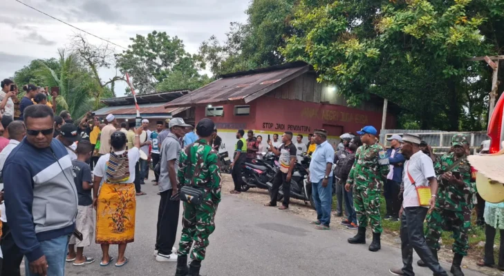 Kodim 1803 Fakfak Tunjukkan Komitmen Jaga Toleransi dan Kerukunan dalam Perayaan 132 Tahun Misi Katolik di Tanah Papua