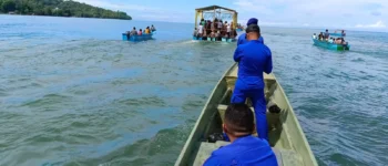 Dari Jalur Laut hingga Lokasi Ibadah, Polairud Fakfak Siaga Penuh Amankan Perayaan 132 Tahun Misi Katolik Papua