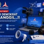 Fraksi Demokrat Buka Rekrutmen Tim Kreatif dan Media Digital