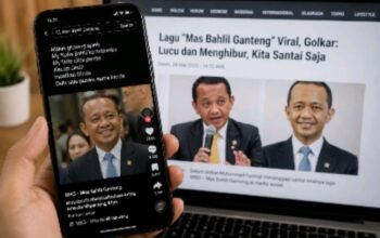 Golkar Tanggapi Santai Lagu “Mas Bahlil Ganteng” yang Viral di Medsos