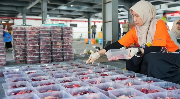 PLN UID S2JB Perkuat Nilai Kemanusiaan Lewat Penyembelihan 8 Ekor Sapi dan 9 Kambing pada Idul Adha 1447 H