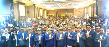 Pelantikan DPW dan DPD PAN Sumsel Disorot Zulkifli Hasan, Sebut Pengurus sebagai “Petarung” Siap Menang