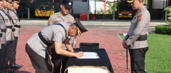 Sertijab Wakapolres hingga Kapolsek Jajaran, Polres Muba Lakukan Penyegaran Organisasi untuk Hadapi Tantangan Tugas