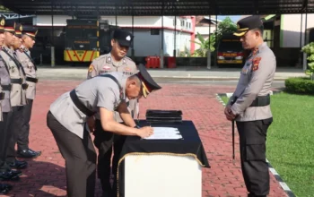 Sertijab Wakapolres hingga Kapolsek Jajaran, Polres Muba Lakukan Penyegaran Organisasi untuk Hadapi Tantangan Tugas