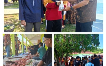 Momentum Idul Adha 1447 H, SMKN 2 Kayuagung Gelar Penyembelihan Hewan Kurban dan Bagikan Ratusan Paket Daging untuk Warga