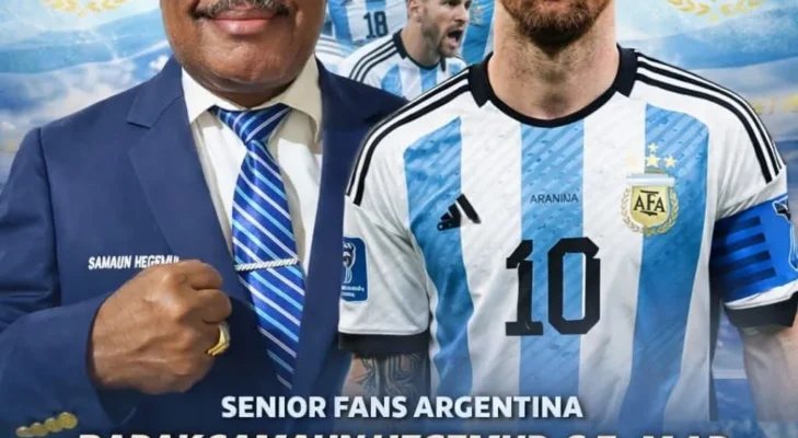 Puluhan Fans Argentina Berkumpul di Fakfak, Nobar Jadi Momentum Penguatan Solidaritas dan Organisasi Komunitas
