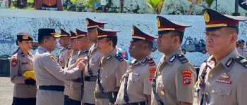 Pimpin Sertijab Pejabat Strategis, Kapolres Hendriyana Perkuat Soliditas Organisasi dan Optimalisasi Tugas Kepolisian di Fakfak