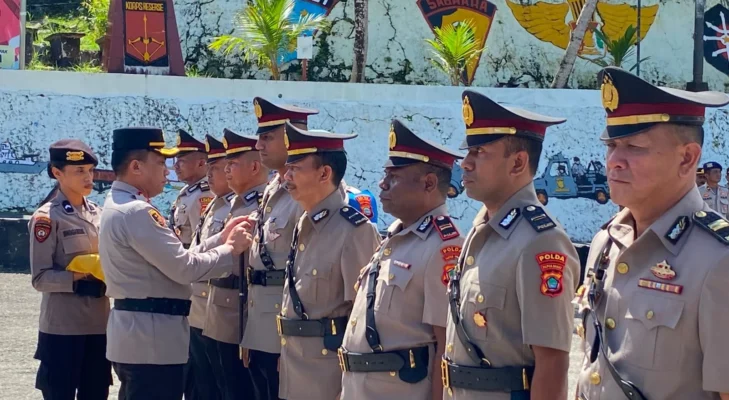 Pimpin Sertijab Pejabat Strategis, Kapolres Hendriyana Perkuat Soliditas Organisasi dan Optimalisasi Tugas Kepolisian di Fakfak