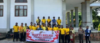 Jelang HUT Bhayangkara ke-80, Polres Fakfak Hadir Rawat Kerukunan Melalui Bhakti Religi Lintas Agama