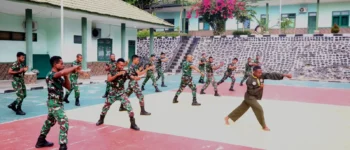 Kodim 1803/Fakfak Perkuat Kemampuan Tempur Personel melalui Latihan Rutin Pencak Silat Militer