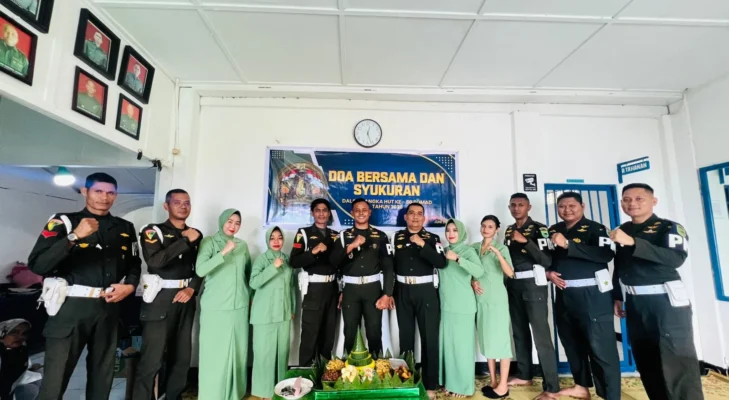 HUT ke-80 POMAD Jadi Momen Penguatan Soliditas, Subdenpom XVIII/1-2 Fakfak Gelar Syukuran dan Doa Bersama