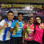 Srikandi FC Polres Fakfak Tampil Gemilang dan Sukses Membawa Pulang Trofi Juara I dari Turnamen Futsal Kapolres Kaimana Cup