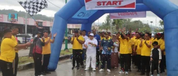 Polres Fakfak Teguhkan Komitmen Dekat dengan Masyarakat lewat Jalan Santai dan Olahraga Bersama Sambut Hari Bhayangkara ke-80