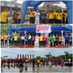 Dandim 1803/Fakfak Hadiri Jalan Santai Hari Bhayangkara ke-80, Perkuat Sinergi TNI-Polri dan Pemerintah Daerah