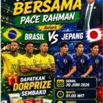 Meriahkan Duel Brasil vs Jepang, Nobar “Pace Rahman” Hadirkan Hiburan Seru dan Hadiah Sembako untuk Warga