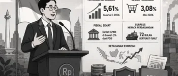 Di Tengah Ketidakpastian Global, Ekonomi Indonesia Tetap Tangguh dengan Pertumbuhan 5,61 Persen dan Inflasi Terkendali