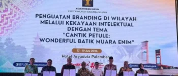 Forum Branding Wilayah di Palembang Soroti Pentingnya Kekayaan Intelektual dalam Menjaga Nilai dan Identitas Produk Lokal