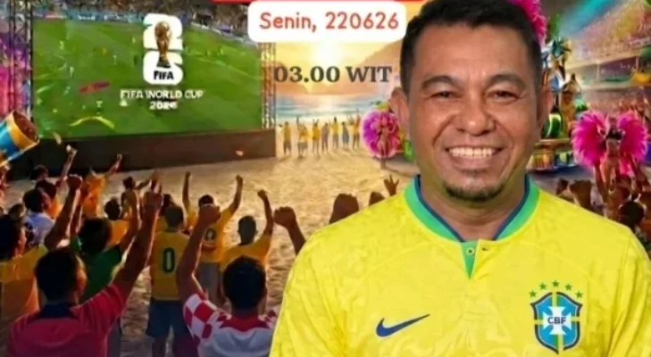 Semarak Piala Dunia 2026 Menjangkau Kampung, Pace SS Fasilitasi Nobar untuk Warga Patipi Pasir Fakfak