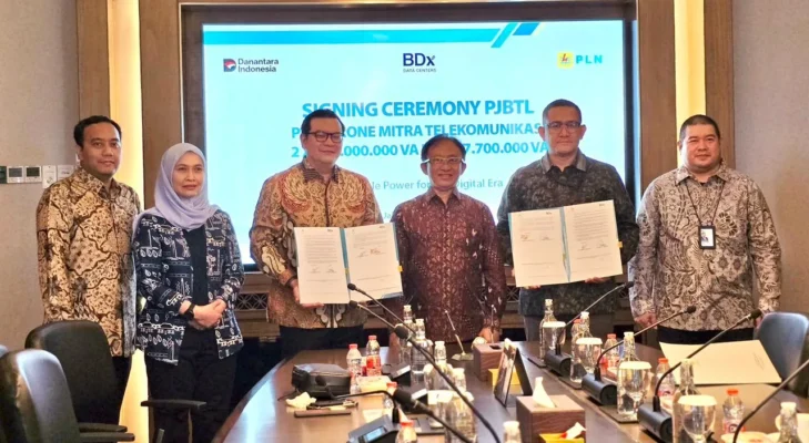 PLN Pasok Listrik 1,2 GW untuk Data Center AI BDx Indonesia, Perkuat Infrastruktur Digital Nasional