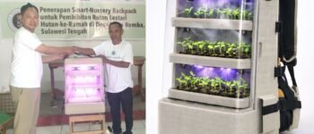 ITB Ciptakan “Ransel Pintar” Pengasuh Bibit Rotan, Bisa Dikontrol Lewat HP