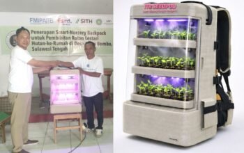 ITB Ciptakan “Ransel Pintar” Pengasuh Bibit Rotan, Bisa Dikontrol Lewat HP