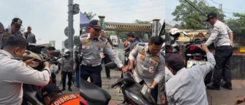 Sudinhub Jakarta Timur Tertibkan Parkir Liar di Jalan Dewi Sartika, 6 Motor Diangkut