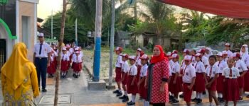 Rehabilitasi Sekolah Pulau Sabira Berjalan, Hak Belajar Siswa Tetap Terpenuhi