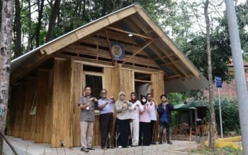 Inovasi ITB! Rumah Bambu Modular Ini Dirancang Hadapi Guncangan Gempa