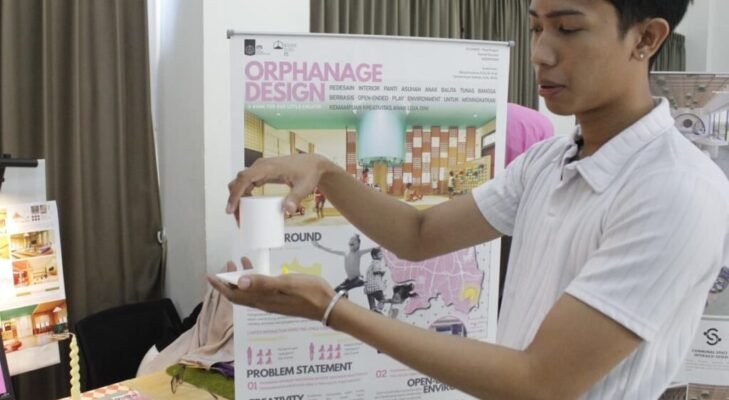 Mahasiswa ITS Rancang Ruang Ajaib yang Bantu Anak Panti Lebih Kreatif dan Mandiri