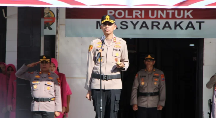 Enam Jabatan Strategis di Polres Fakfak Resmi Berganti, Kapolres Tekankan Sinergi, Soliditas, dan Semangat Polri Presisi